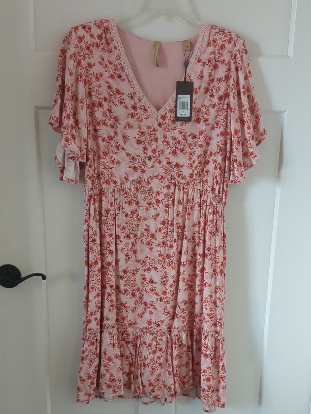 Shyanne Pink Floral Dress